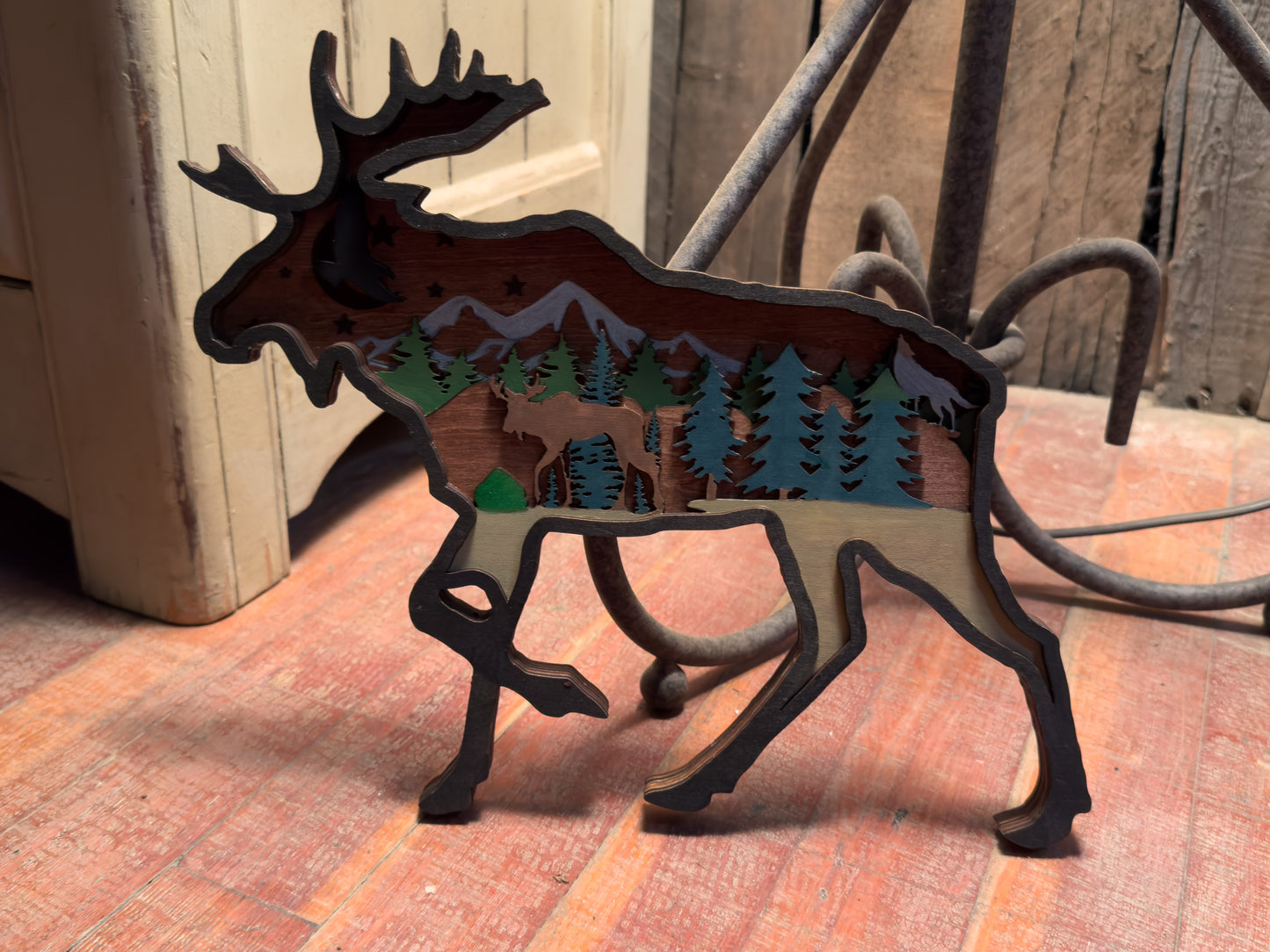 Layered 3-D Moose